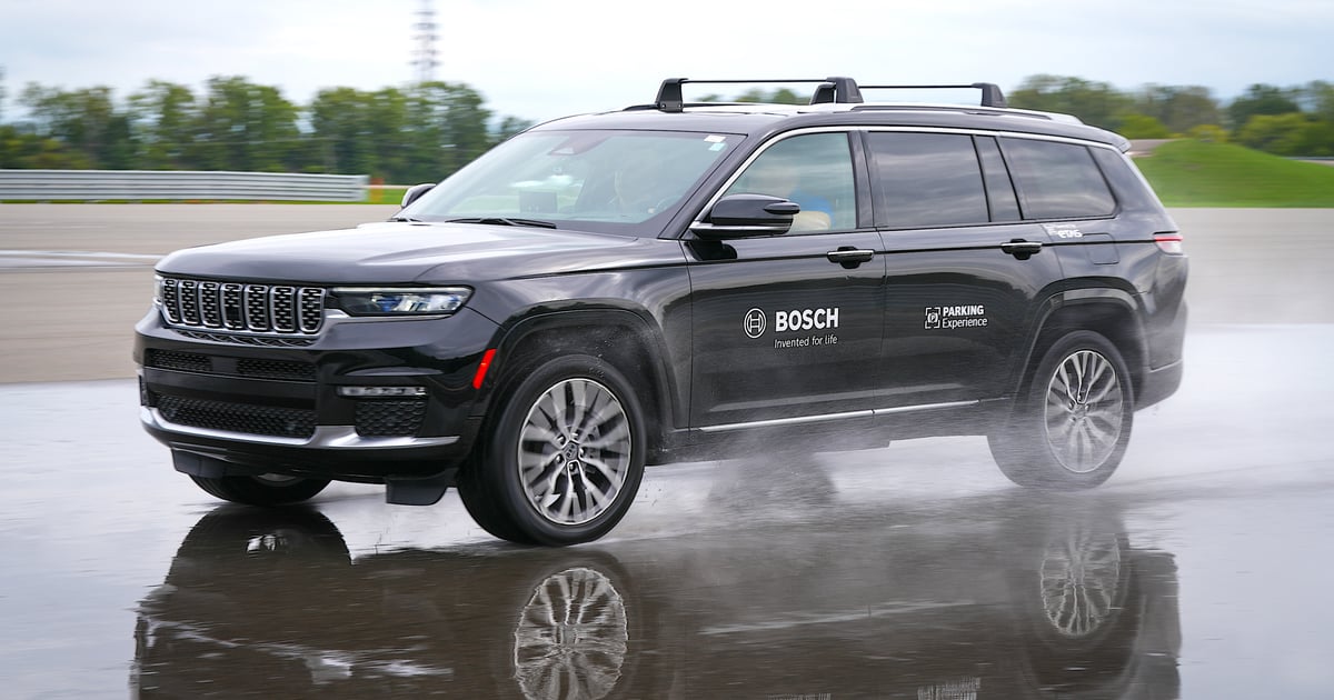 Bosch Parking Sensors Detect Water Depth