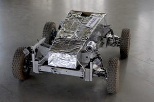 3D-Printed Mars Rover Design Inspired by Students