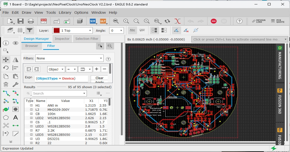 Moving from EagleCad to KiCad Circuit Diagram