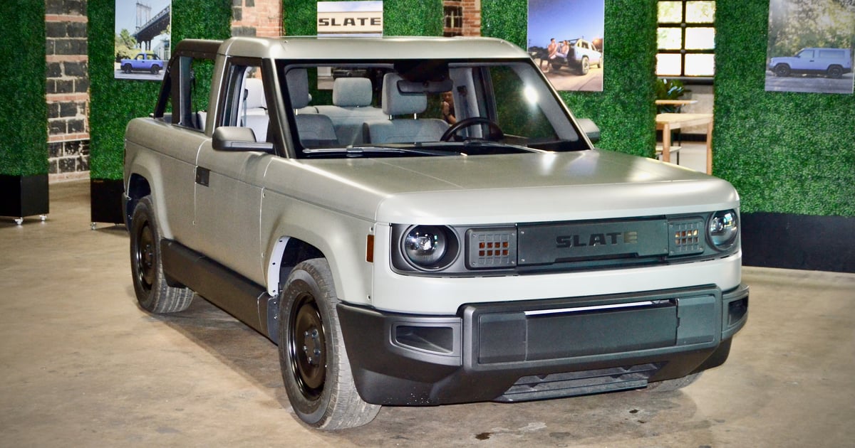 Slate Reveals More DIY Electric Truck Details