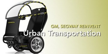 GM, Segway Join to Reinvent Urban Transportation with Project P.U.M.A.