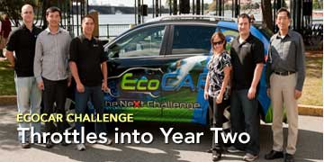 EcoCAR Challenge Throttles into Year Two