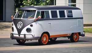 The VW Microbus Gets Revamped as an EV with Generative-Designed Parts