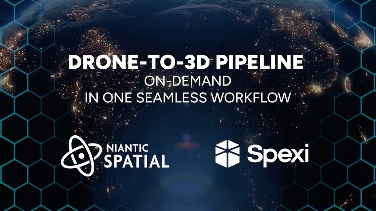 Niantic Spatial & Spexi to Deliver Drone-Based Urban 3D Modeling