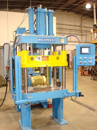 Deep-Draw Metal Forming Press Uses Hydraulic Motion Controller