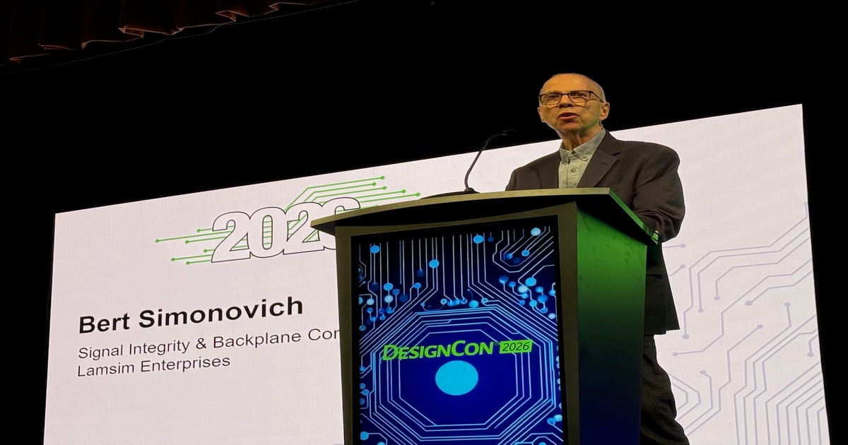 Bert Simonovich Named as 2026 DesignCon Engineer of the Year