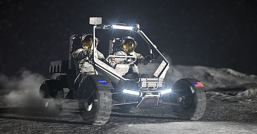 NASA LTV lunar rover concept