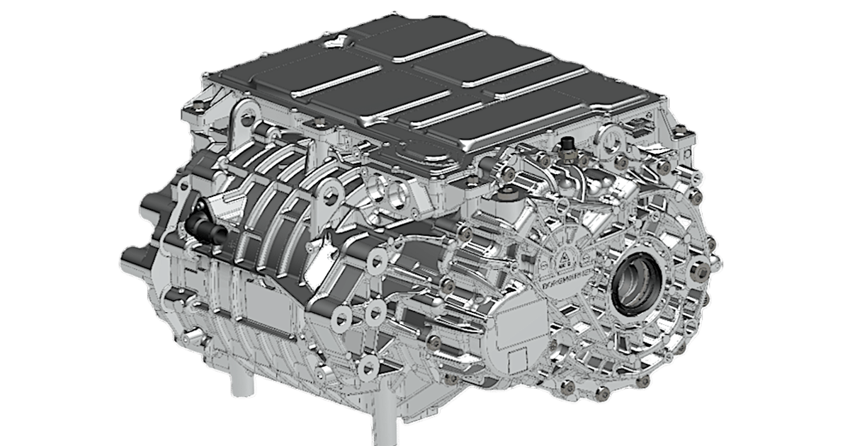 Stacks 5 Unit BorgWarner Debuts Compact Integrated EV Drive Unit