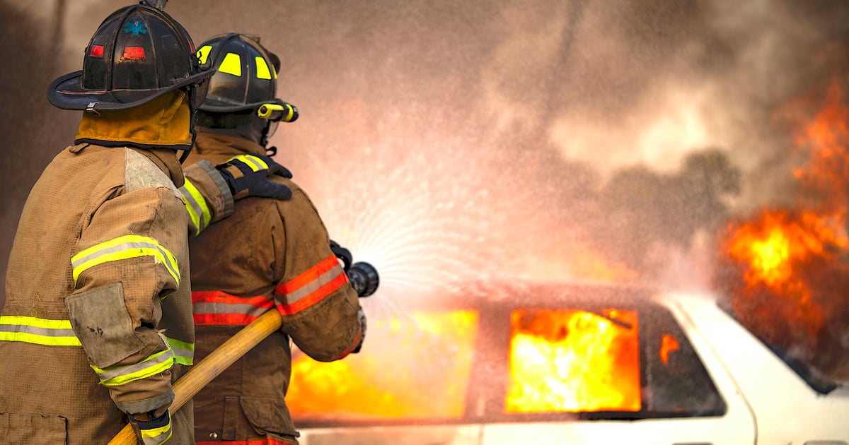 EV Fires Behave Like Conventional Car Fires