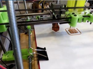 3D Print Plastic & Electronics in One Pass