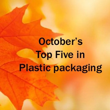 October’s top five in plastics packaging were 80% sustainable