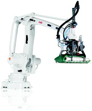 ABB Robot Package Simplifies Palletizing Automation