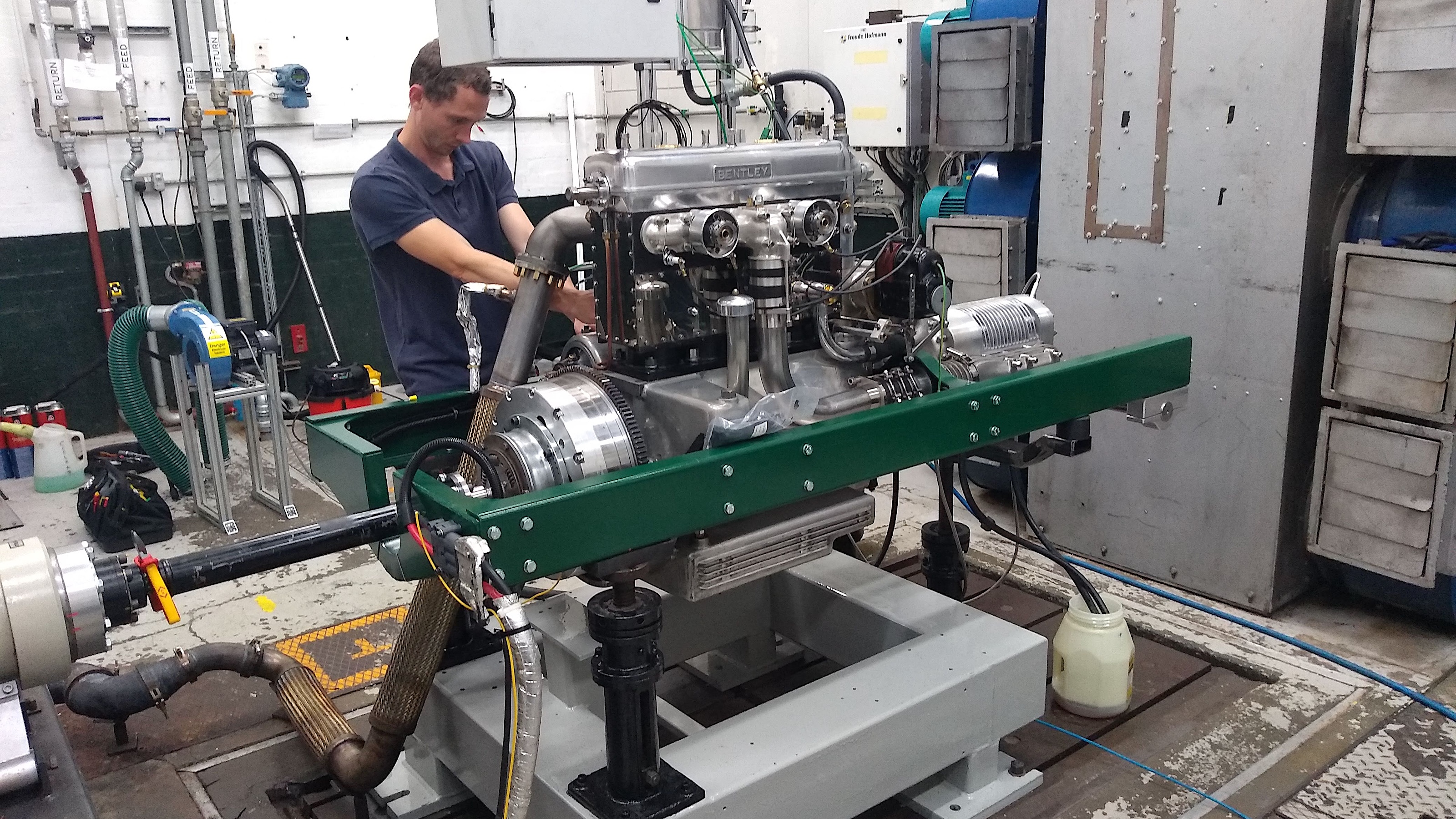 Bentley Restores WWII Test Beds at Crewe