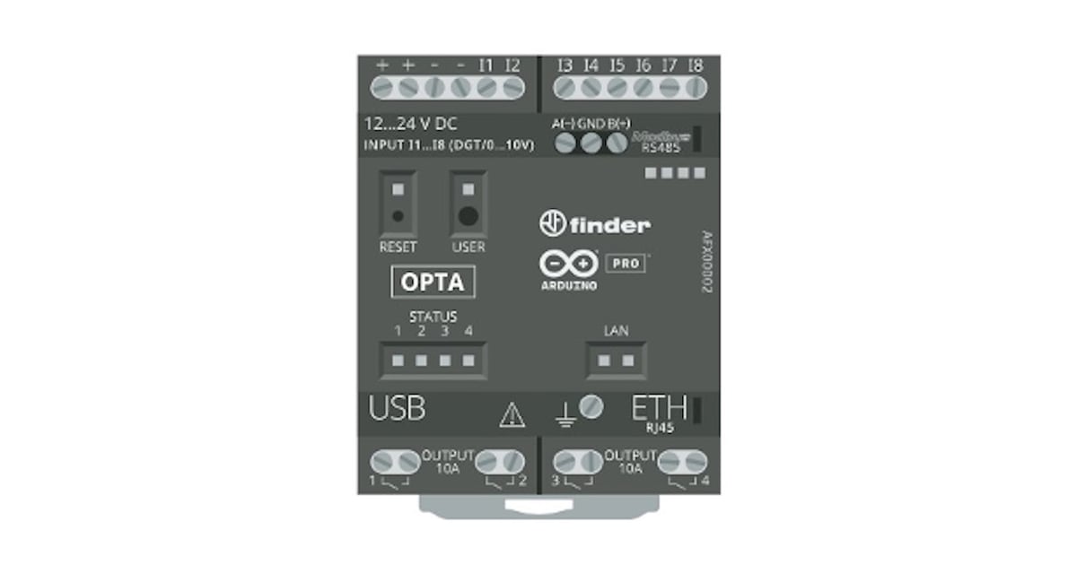 How to Equip an Arduino Opta DC Motor Controller with HMI
