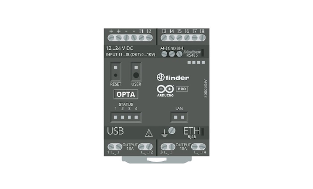 How to Equip an Arduino Opta DC Motor Controller with HMI
