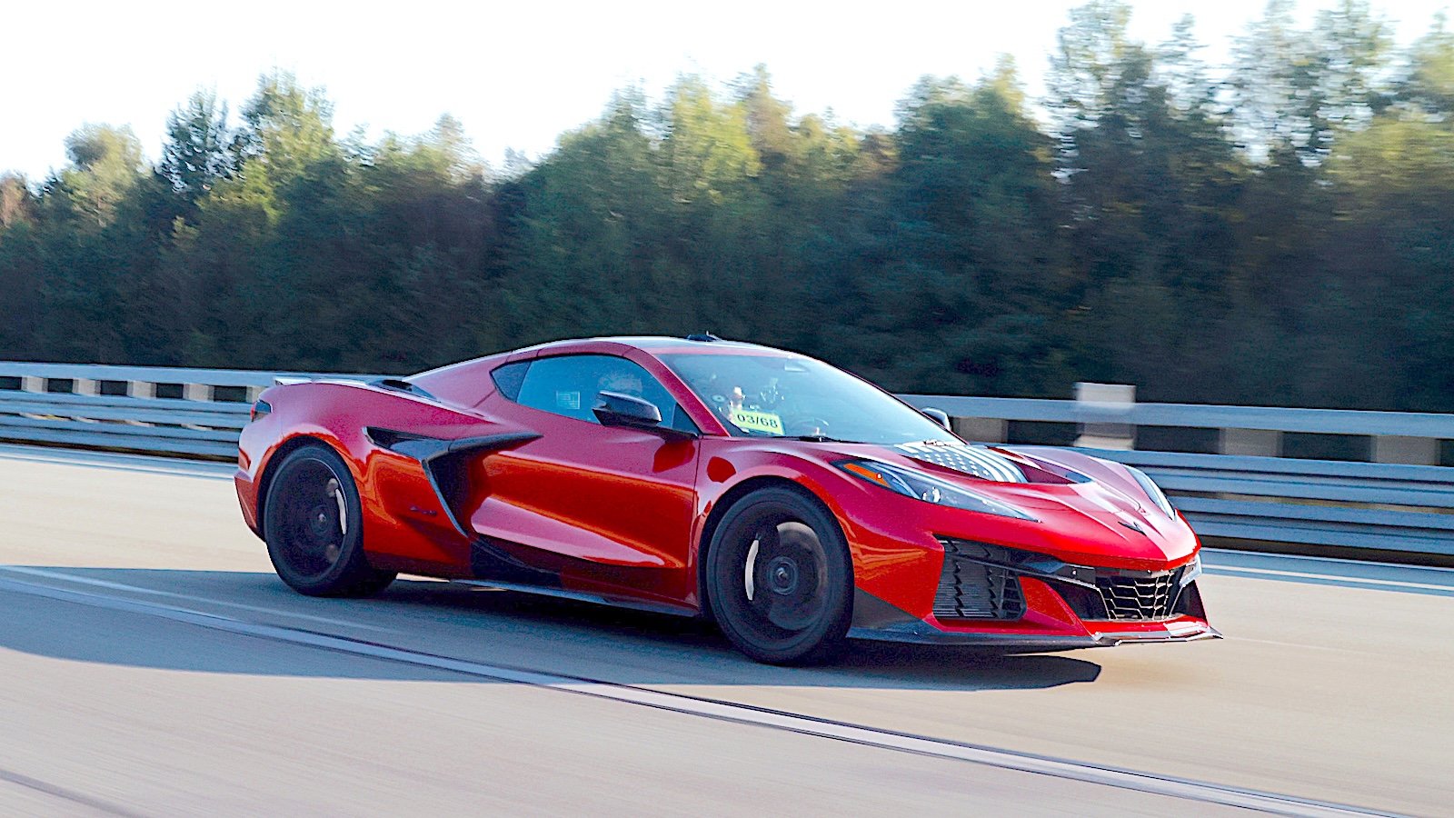 General Motors President Mark Reuss Pilots Chevrolet Corvette ZR1 To ...