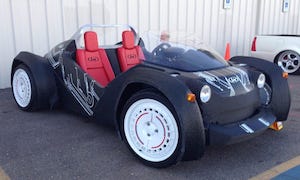 World’s first 3D-printed car showcased at PLASTEC East