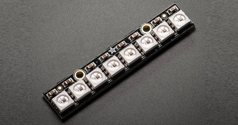 Controlling WS2812 Tricolor LEDs (aka NeoPixels), Part 5