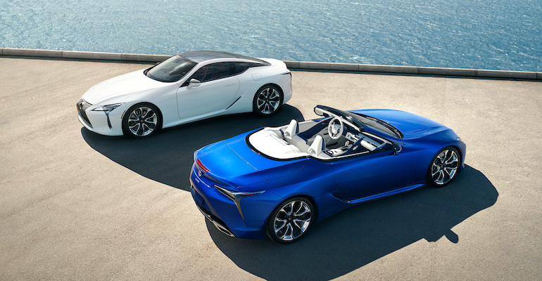 レクサス LC500 Convertible 3台 2021 Lexus LC500 Convertible Delivers Posh Performance