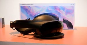 Meta's Quest Pro VR headset.