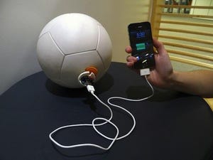 Energy-Harvesting Soccer Ball Gets a Kickstart