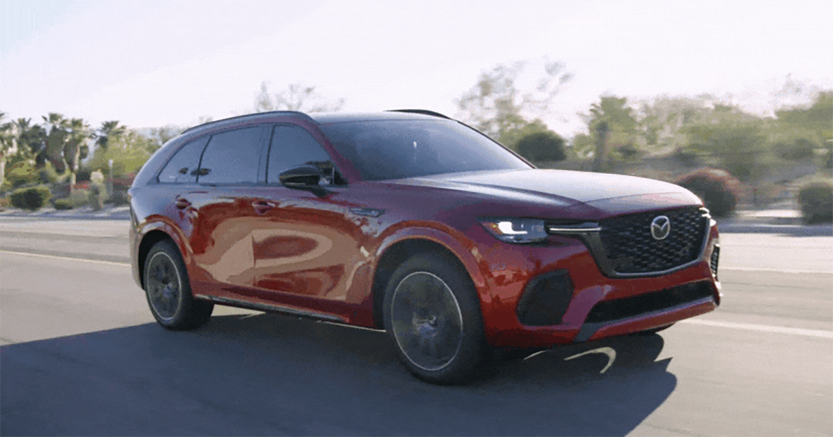 Mazda's Jumbo-Sized Two-Row 2025 CX-70 Crossover SUV
