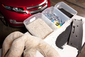 Chevy Volt Uses Oil Spill Plastics
