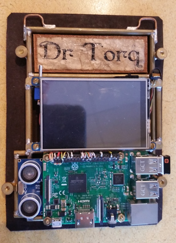 The Linux Steampunk Conference Badge