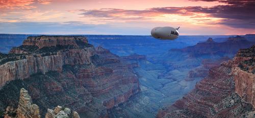 Massive Air Vehicle Combines Features of Blimps and Airplanes