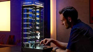Fun-Tech Labs's Parksible's Carvana-style vertical parking structure Fun-Tech Labs's Parksible's Carvana-style vertical parking structure