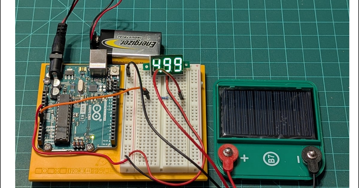 Arduino Solar Power Motor Project How to Build an Arduino-Based Solar Power Prediction System Using ...