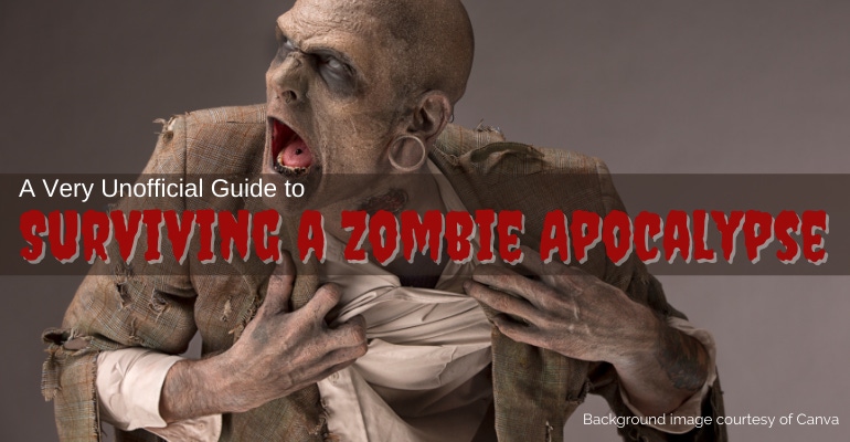 Surviving a Zombie Apocalypse - zombie image