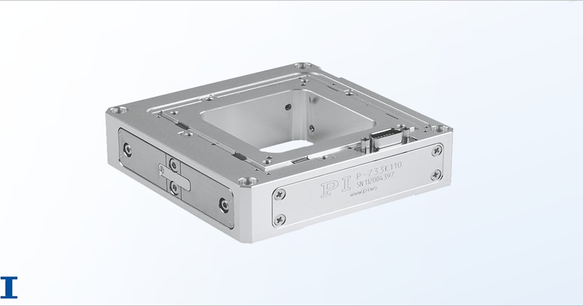 PI Introduces Nanopositioning Stage with Sub-Nanometer Resolution