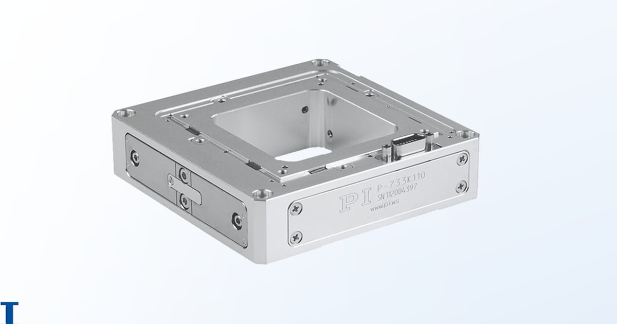 PI Introduces Nanopositioning Stage with Sub-Nanometer Resolution