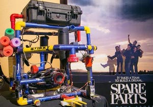 'Spare Parts' Celebrates Immigrant Teens Who Beat MIT in Underwater Robotics Contest