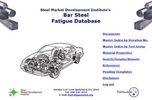 Updated Bar Steel Fatigue Database Has 134 Iterations