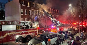 Fire caused by charging electric scooter in the basement of a house in Brooklyn.jpg