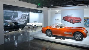 The GM Motorama Exhibit at the Petersen Automotive Museum.