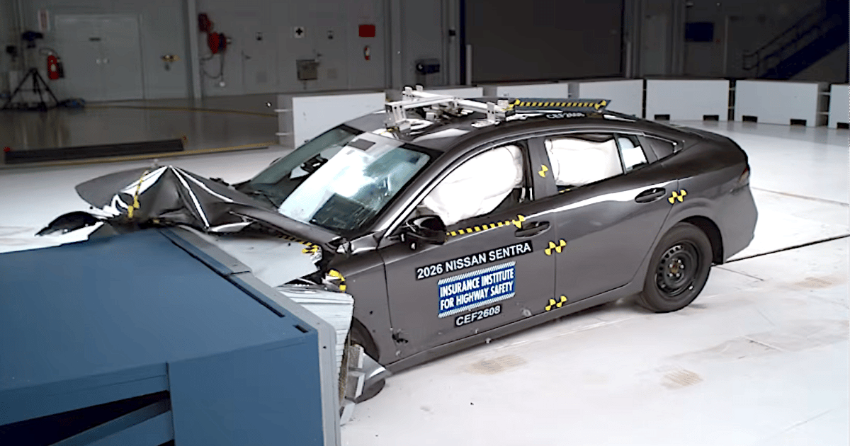 2026 Sentra Earns IIHS Top Safety Pick+