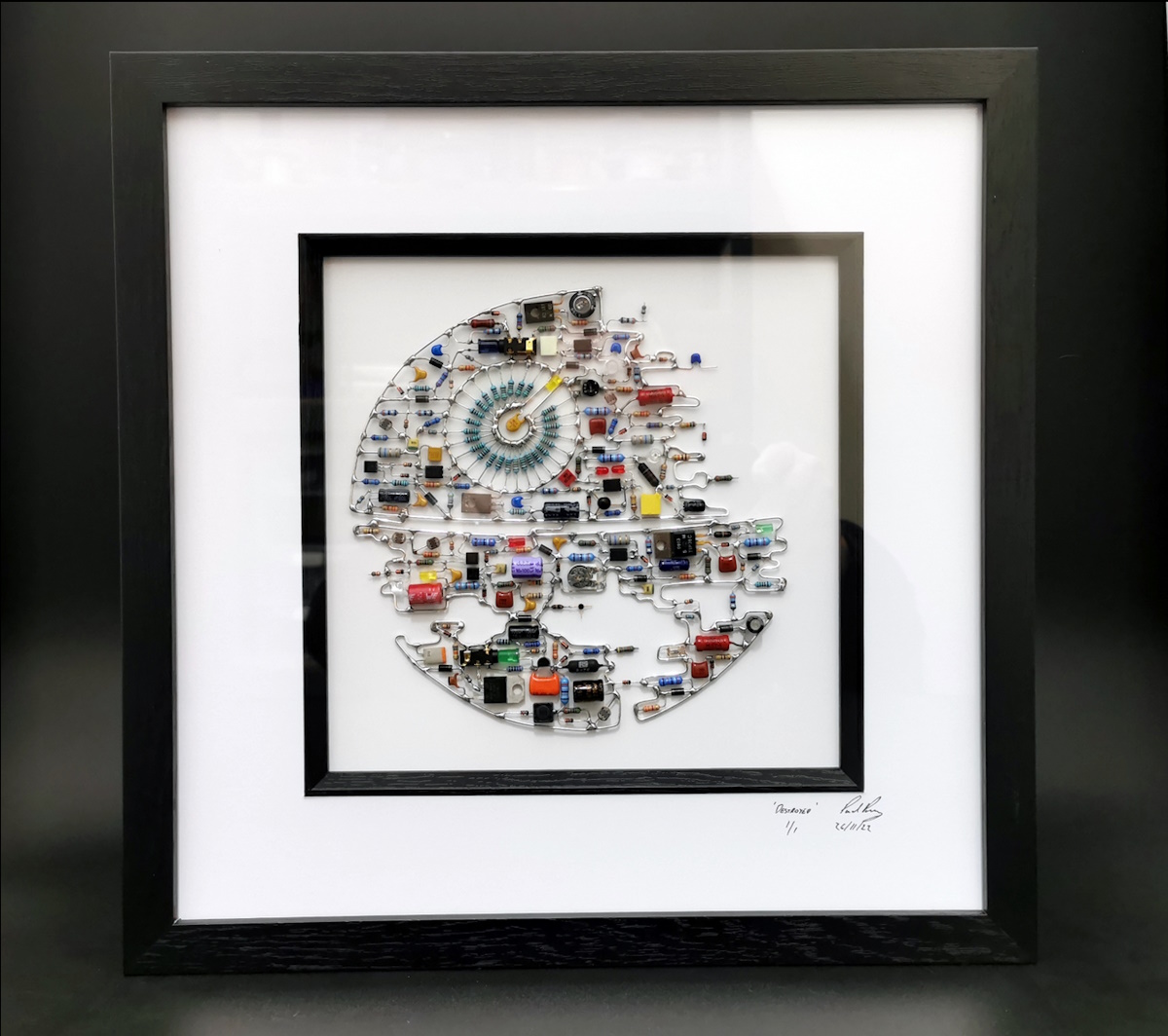 Turning Components and Circuit Boards Into Art