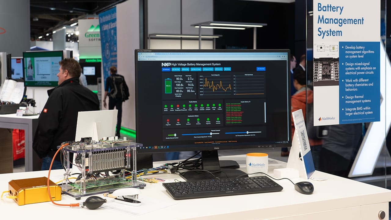 MathWorks and NXP Unveil Design Toolbox for Battery Management