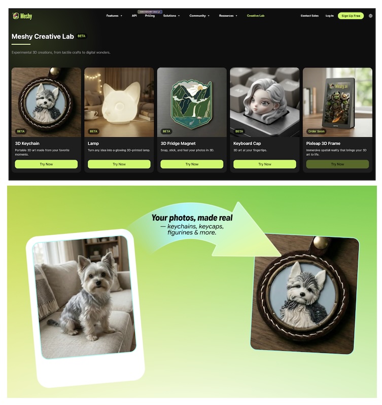 Turn Text & Images into 3D Models with Meshy.ai