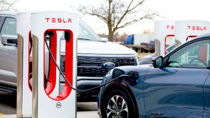 The new North American Charging Standard Adapter lets Ford EV drivers plug into Tesla's Supercharger fast-charging network.