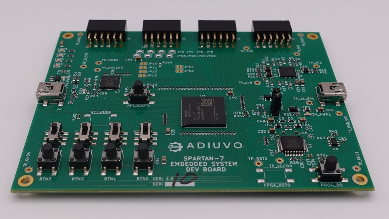 Embedded Dev Board Boasts Spartan 7 FPGA With Raspberry Pi Pico RP2040 MCU