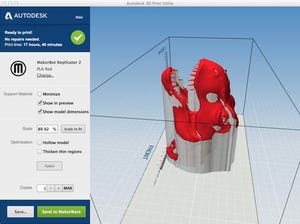 Autodesk, Microsoft Enable Direct 3D Printing From Windows