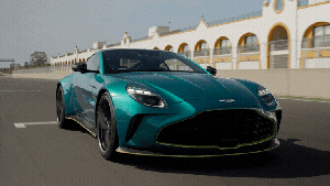 The 2025 Aston Martin Vantage is comfortable on the road and the track.