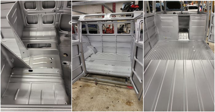 VW bus body panels