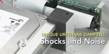 Unique Urethane Dampens Shocks and Noise