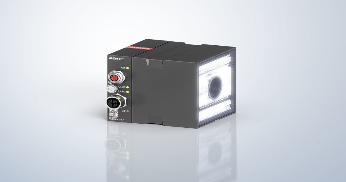 Beckhoff Expands Vision Unit Illuminated Product Line