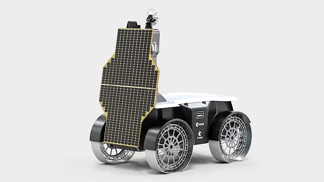 Luna Rover Car Venturi Space Unveils Mona Luna: Europe's Compact Lunar Rover for 2030 ...